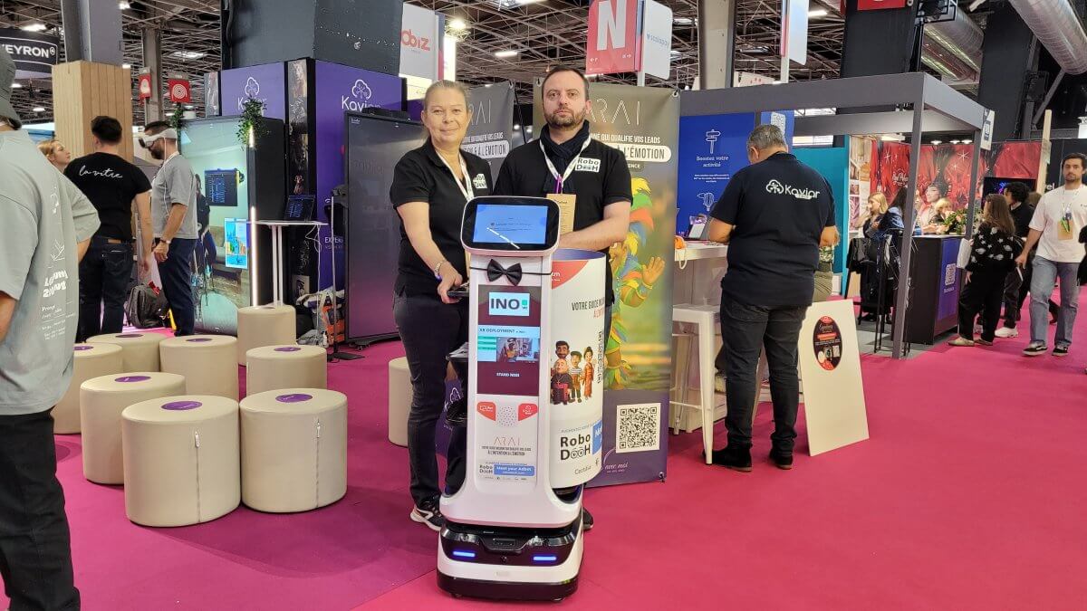 RoboDooh au salon IFTM (International & French Travel Market)